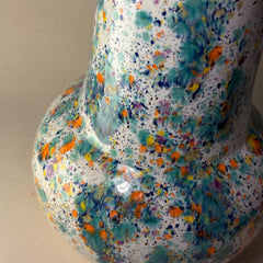 Handmade Colorful Ceramic Vase – Decorative Handmade Table Centerpiece