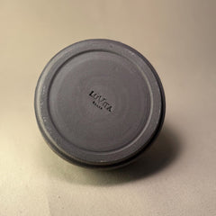 Matte Black Ceramic Vase – Handmade Stoneware Pottery for Minimalist Home Decor