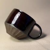 Handmade Stoneware Coffee Mug: Rustic Ceramic Pottery, Artisan Tea Cup