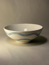 Wavy Ceramic Bowl – Organic Handmade Pottery with Flowing Rim – Sculptural Decorative Bowl