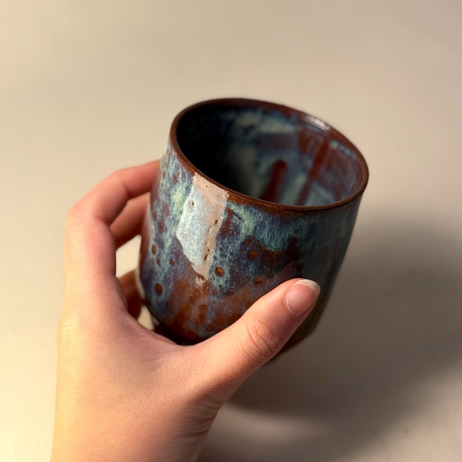 Handmade Ceramic Jar: Jewellery Box - Kitchen Storage -Ceramic Coffee Mug Versatile Organizer