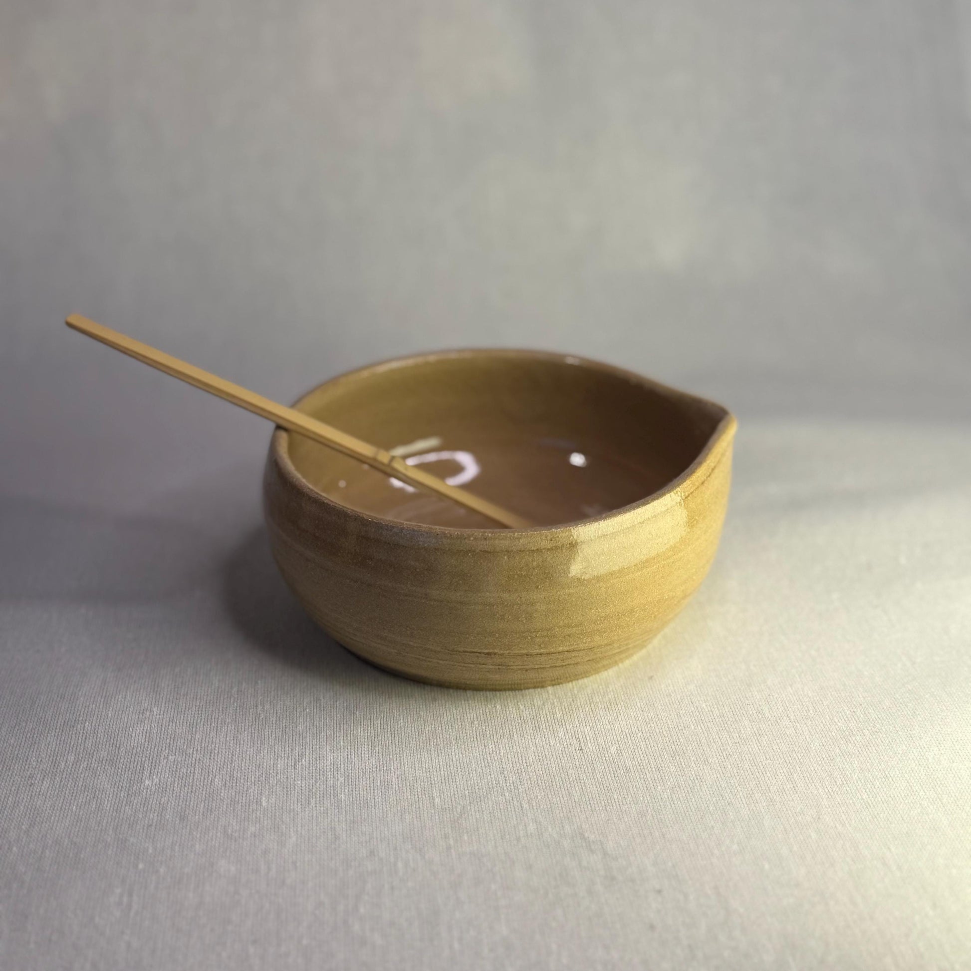 Handmade Natural Clay Ceramic Stoneware Matcha Bowl – Chawan