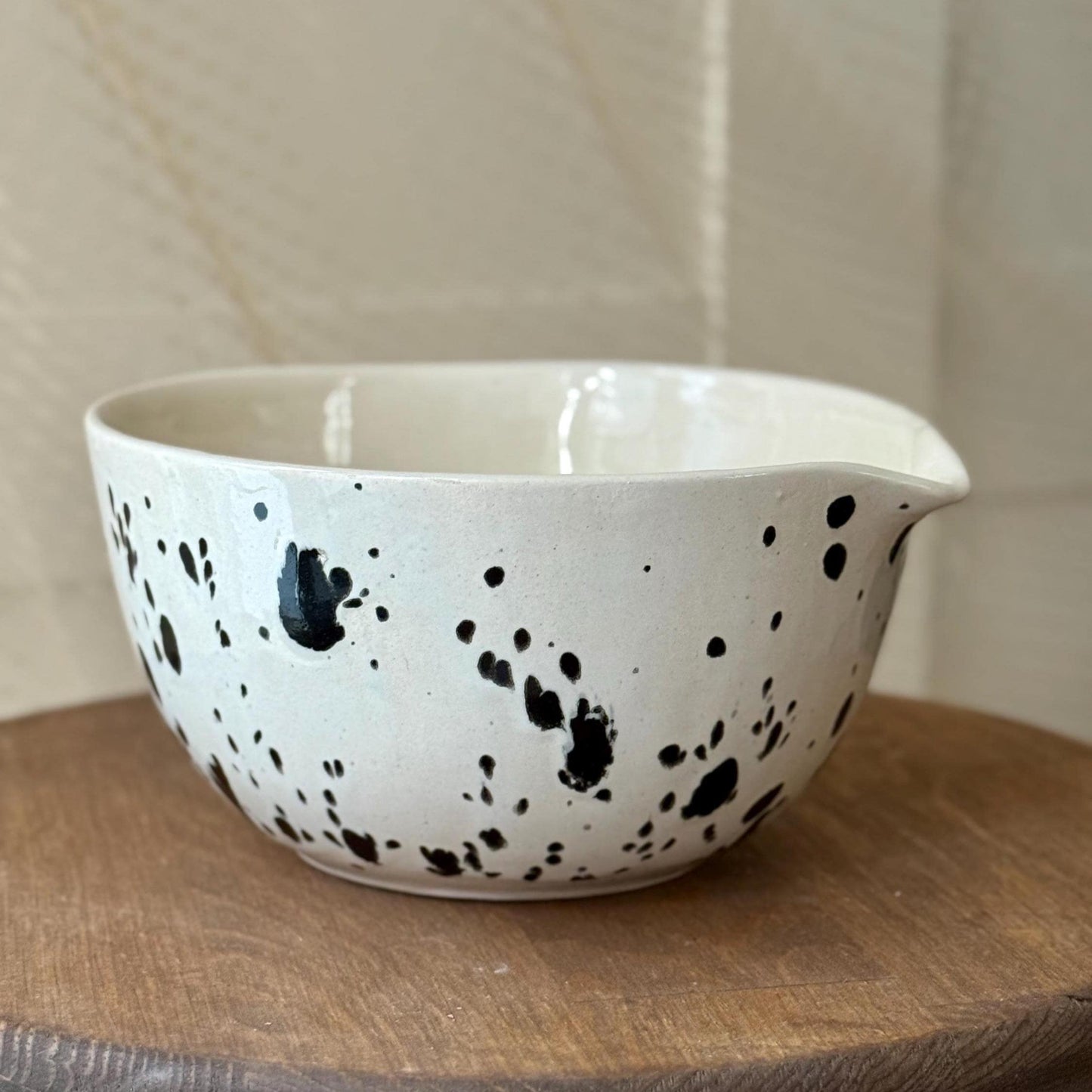 Handmade Speckled Ceramic Matcha Bowl – Chawan Bowl