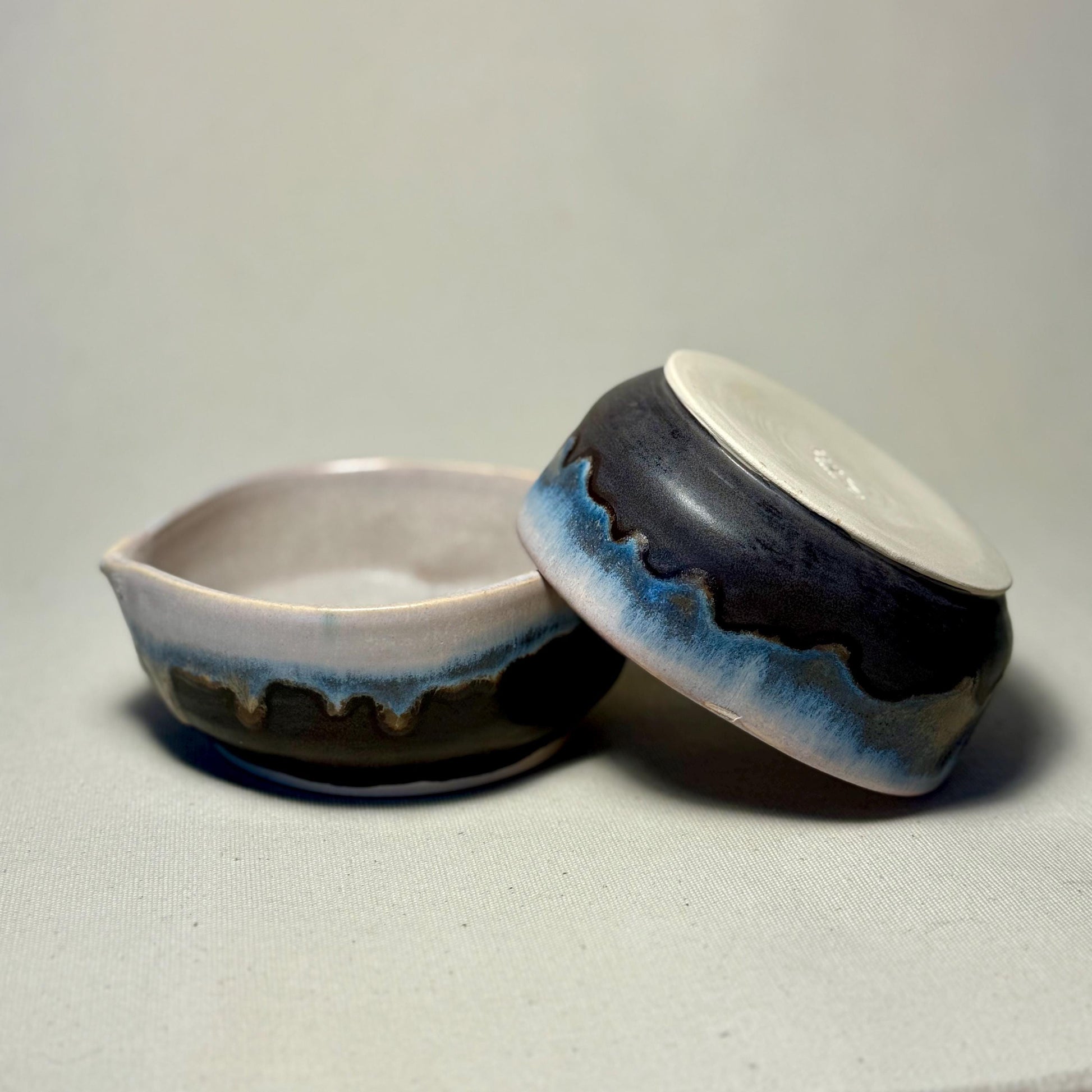 Handmade Stoneware Matcha Bowl, Wheel Thrown Ceramic Chawan