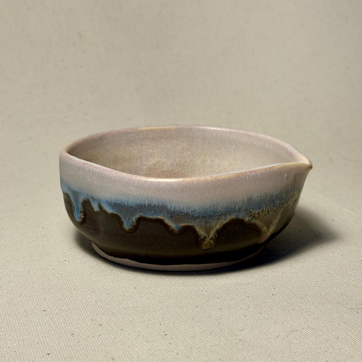 Handmade Stoneware Matcha Bowl, Wheel Thrown Ceramic Chawan