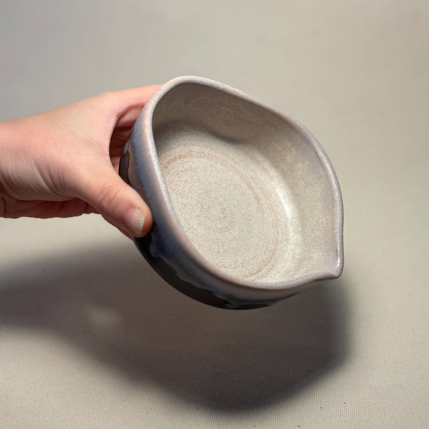 Handmade Stoneware Matcha Bowl, Wheel Thrown Ceramic Chawan