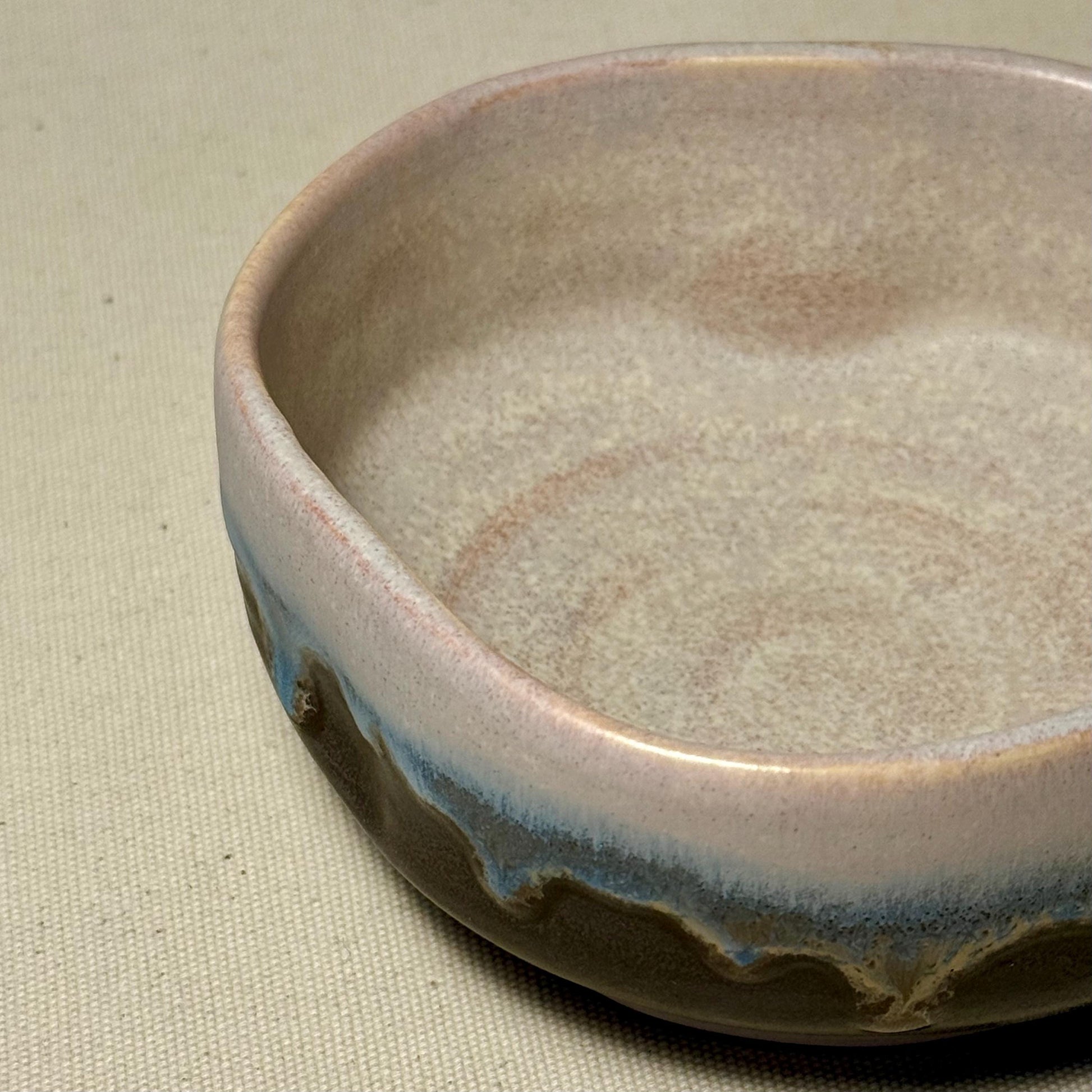 Handmade Stoneware Matcha Bowl, Wheel Thrown Ceramic Chawan