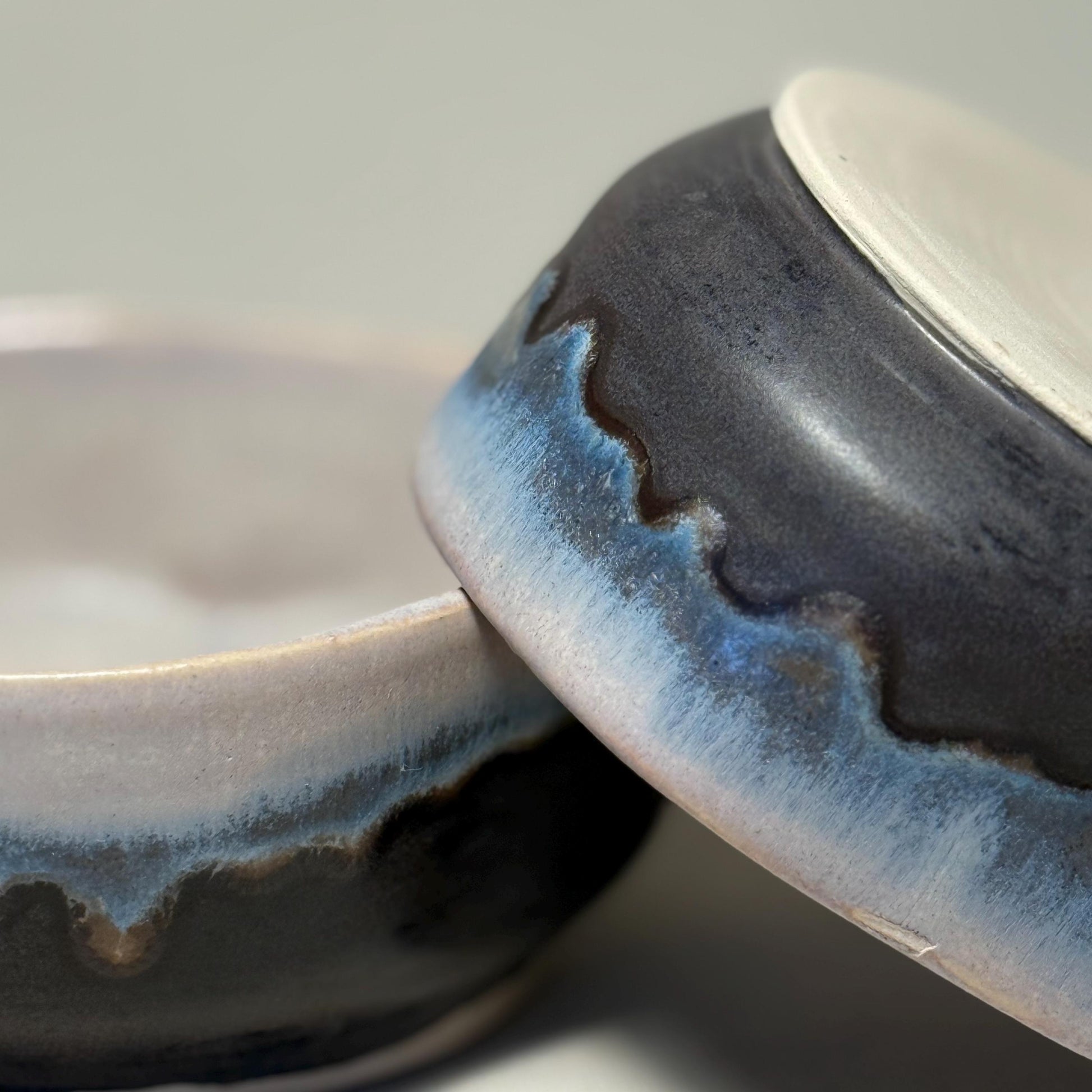 Handmade Stoneware Matcha Bowl, Wheel Thrown Ceramic Chawan