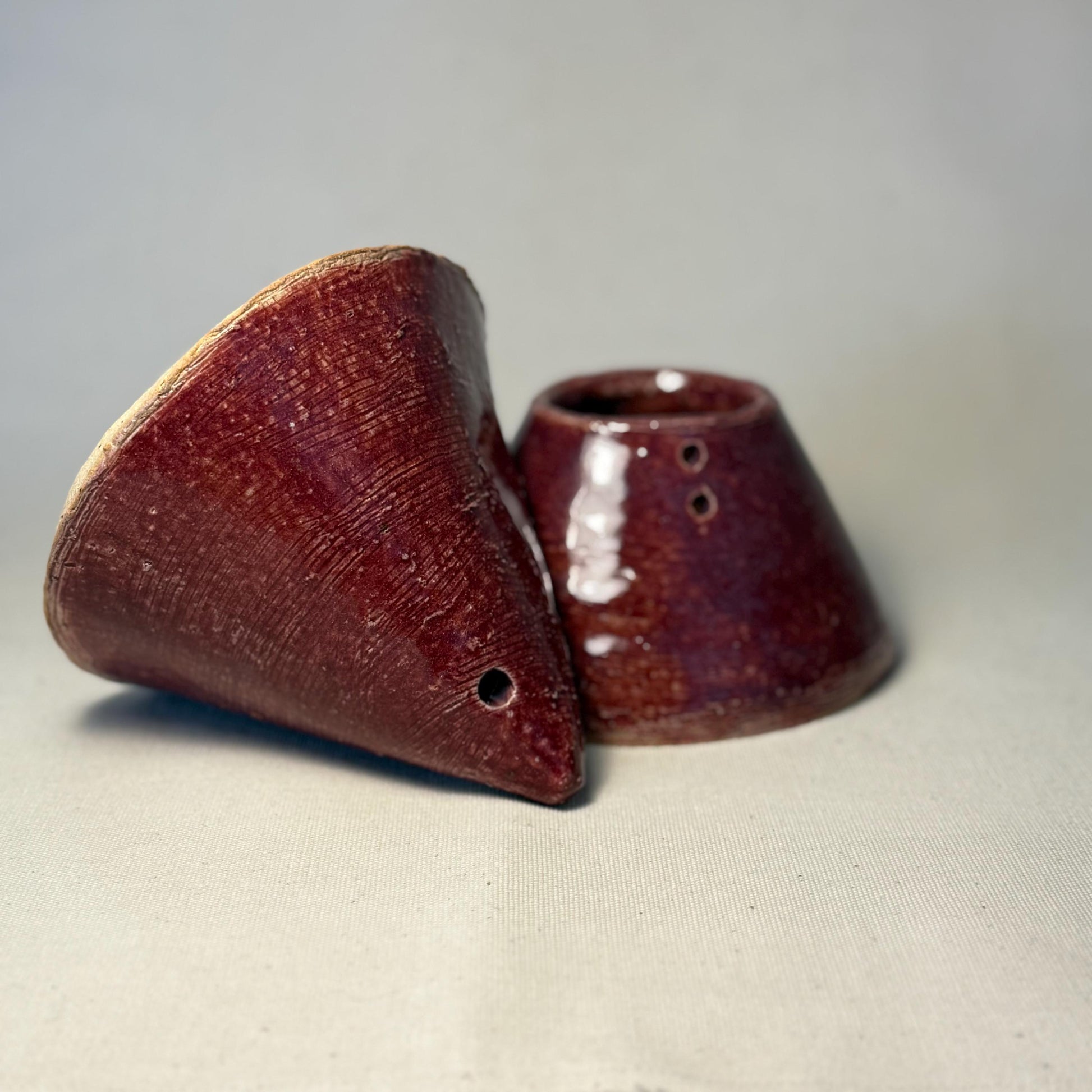 Handmade Stoneware Vase, Coffee Dripper, Sculptural Ceramic