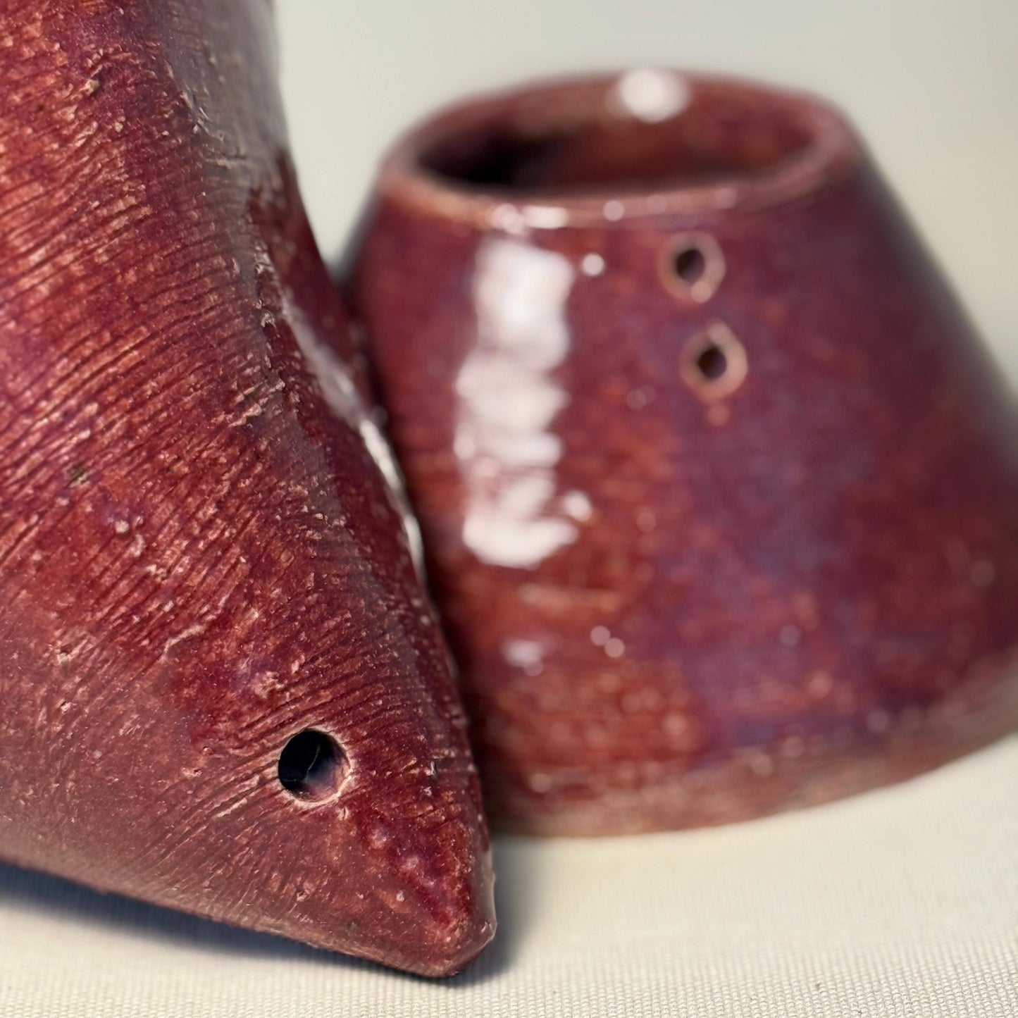 Handmade Stoneware Vase, Coffee Dripper, Sculptural Ceramic