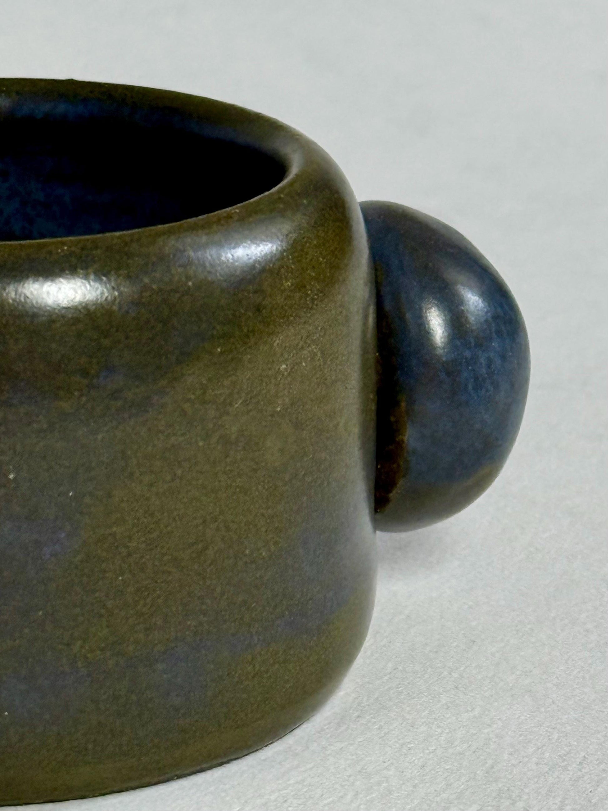 Olcean Ceramic Mug – Blue Green Handmade Coffee Cup – Stoneware Pottery Mug - Gift Mug